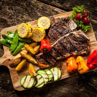 Beef steak wallpaper