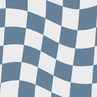 Blue checkered wallpaper