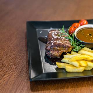 Beef steak wallpaper