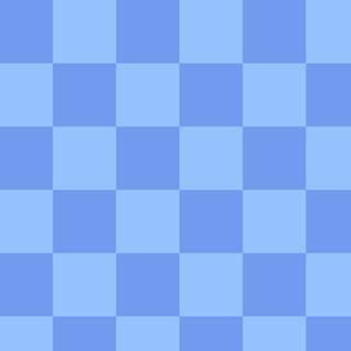 Blue checkered wallpaper