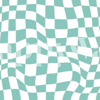 Blue checkered wallpaper