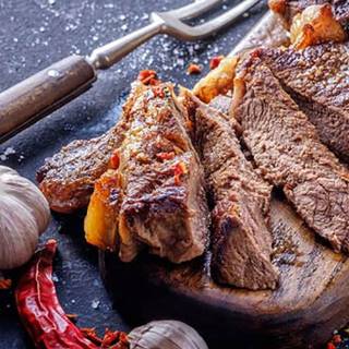 Beef steak wallpaper