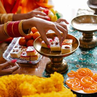 Diwali sweets wallpaper