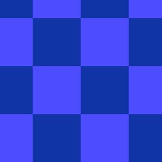 Blue checkered wallpaper