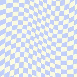 Blue checkered wallpaper