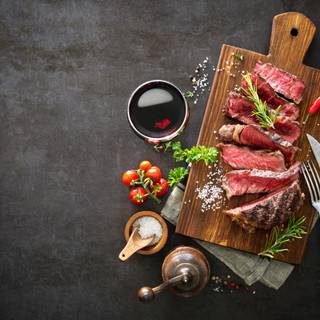 Beef steak wallpaper