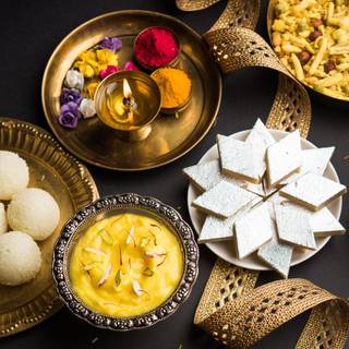 Diwali sweets wallpaper