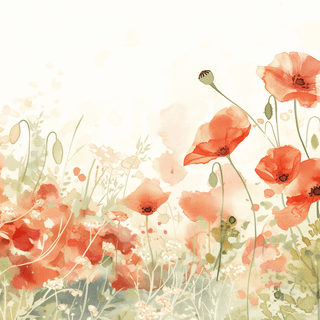 Common poppy wallpaper