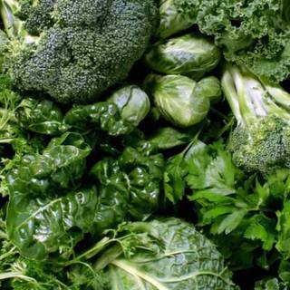Green vegetables wallpaper