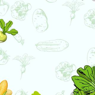 Green vegetables wallpaper