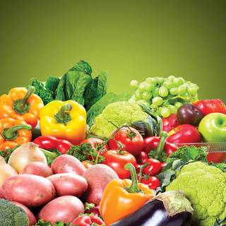 Green vegetables wallpaper