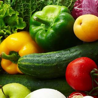 Green vegetables wallpaper