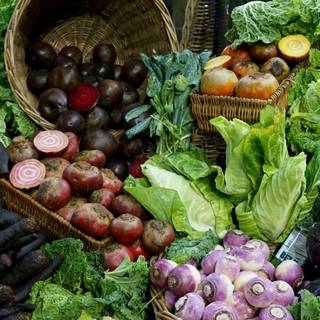 Green vegetables wallpaper