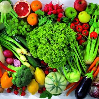 Green vegetables wallpaper