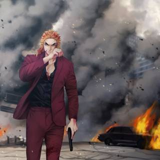 Shinjuro Rengoku wallpaper