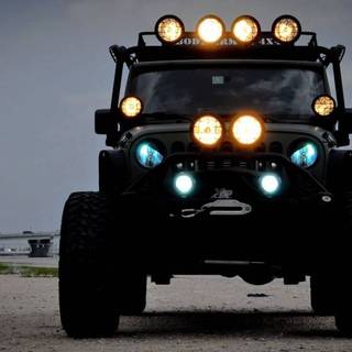 Jeep Wrangler modified wallpaper