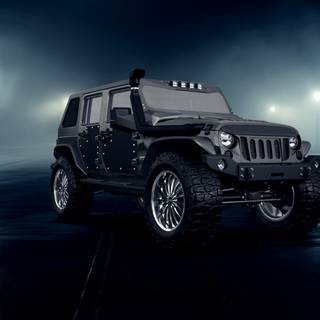 Jeep Wrangler modified wallpaper