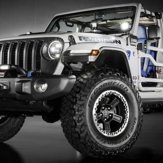 Jeep Wrangler modified wallpaper