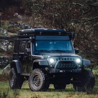 Jeep Wrangler modified wallpaper