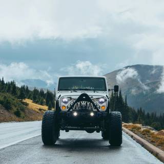 Jeep Wrangler modified wallpaper