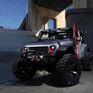 Jeep Wrangler modified wallpaper