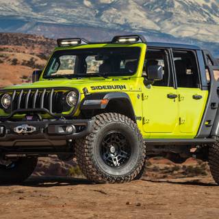 Jeep Wrangler modified wallpaper