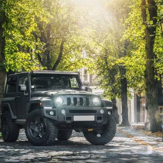 Jeep Wrangler modified wallpaper