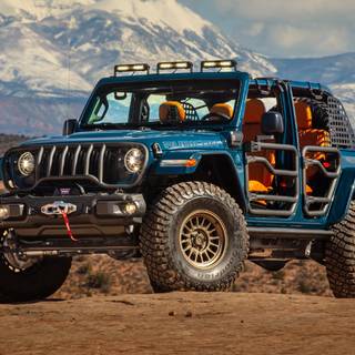 Jeep Wrangler modified wallpaper