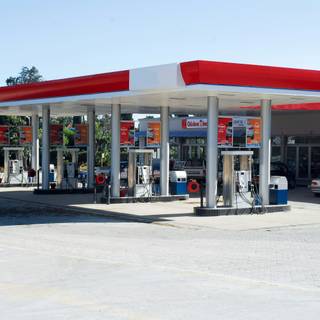 Fuel station wallpaper