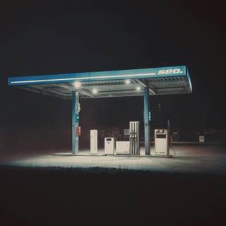 Fuel station wallpaper