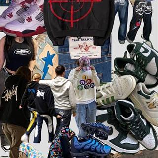 Streetwear clothing wallpaper