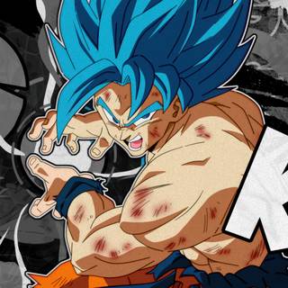 Goku manga 4k wallpaper