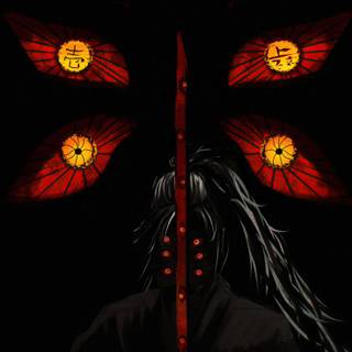 Kokushibo and Giyuu wallpaper