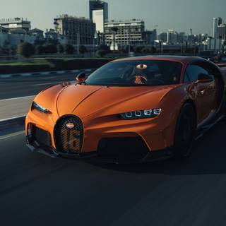 Bugatti logo 4k wallpaper