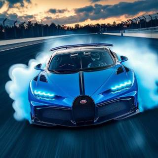 Buggati Chiron mobile wallpaper