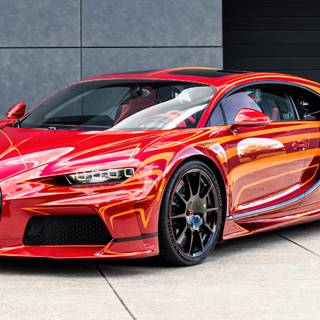 Bugatti logo 4k wallpaper