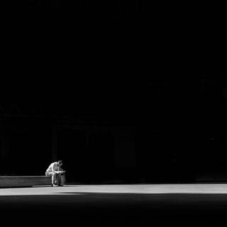 Black 4k sad wallpaper