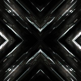 4k black geometric wallpaper