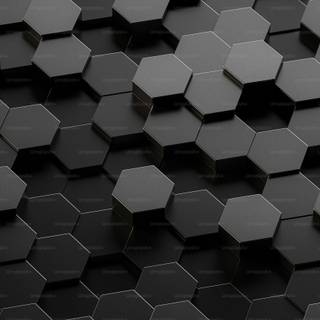 4k black geometric wallpaper