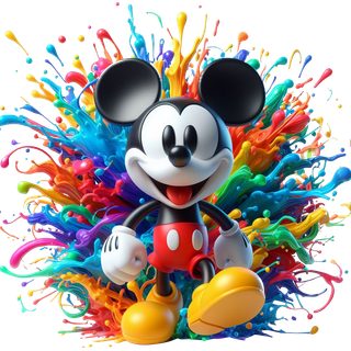 Mickey Mouse drip 4k wallpaper