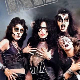 Kiss band phone wallpaper