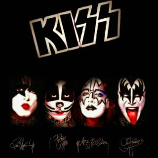 Kiss band phone wallpaper