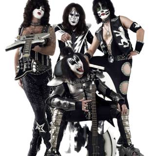Kiss band phone wallpaper