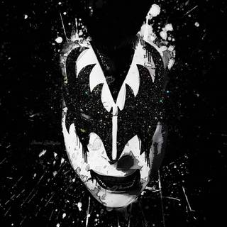 Kiss band phone wallpaper