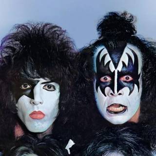 Kiss band phone wallpaper
