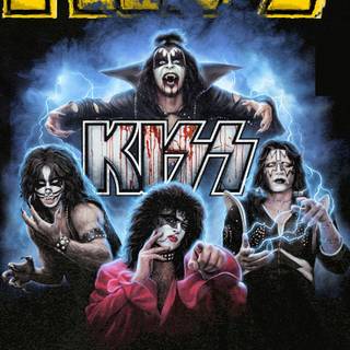 Kiss band phone wallpaper