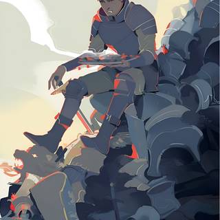 Delicious in Dungeon phone wallpaper