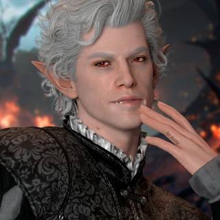 Astarion phone wallpaper