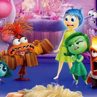 Inside Out 2 iPhone wallpaper