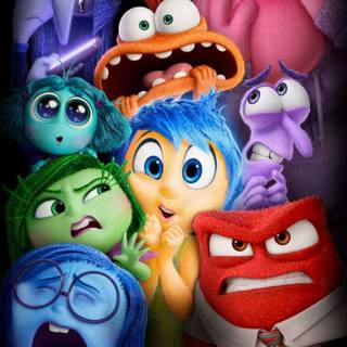 Inside Out 2 iPhone wallpaper